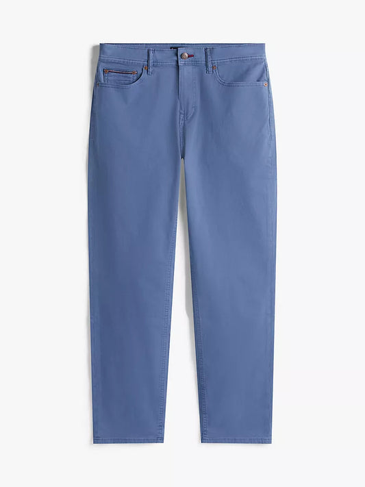 Men's Garment-Washed 5-Pocket Trousers