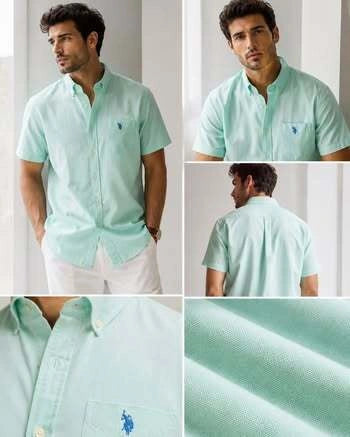 U.S. Polo – Men's Linen Blend Shirt