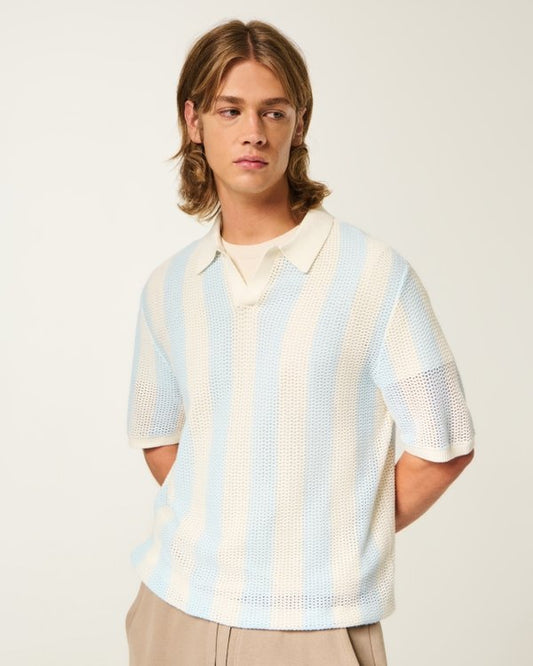 Men's Boxy Soccer Polo Shirt