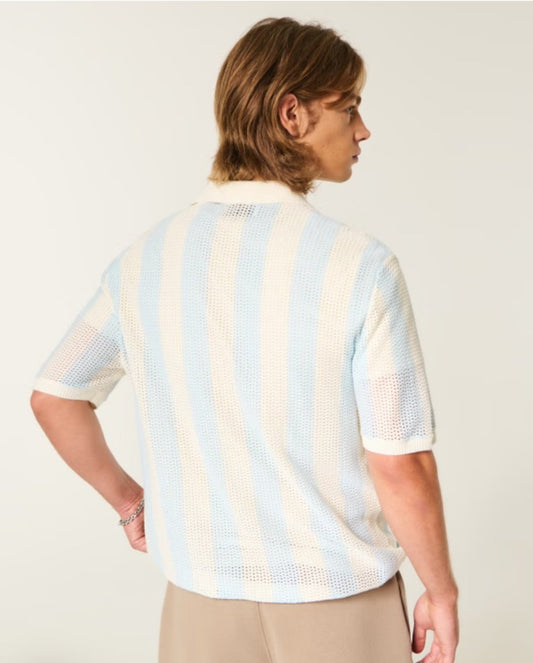 Men's Boxy Soccer Polo Shirt
