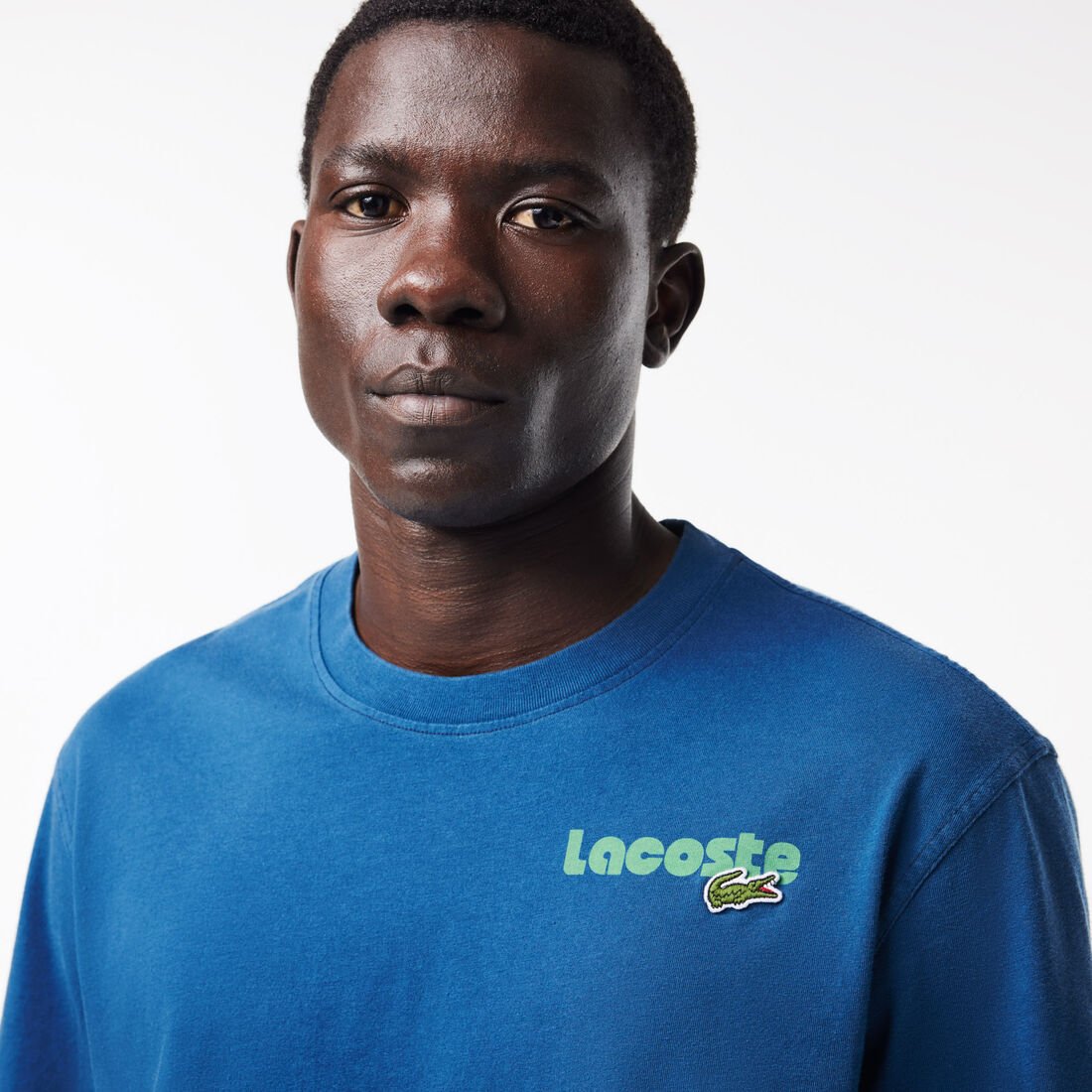 Lacoste – Men's Washed Ombré Print T-Shirt
