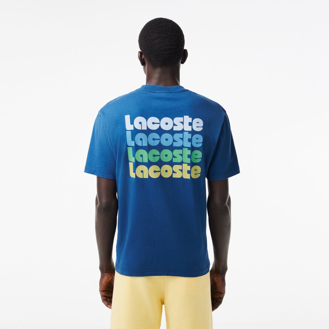 Lacoste – Men's Washed Ombré Print T-Shirt