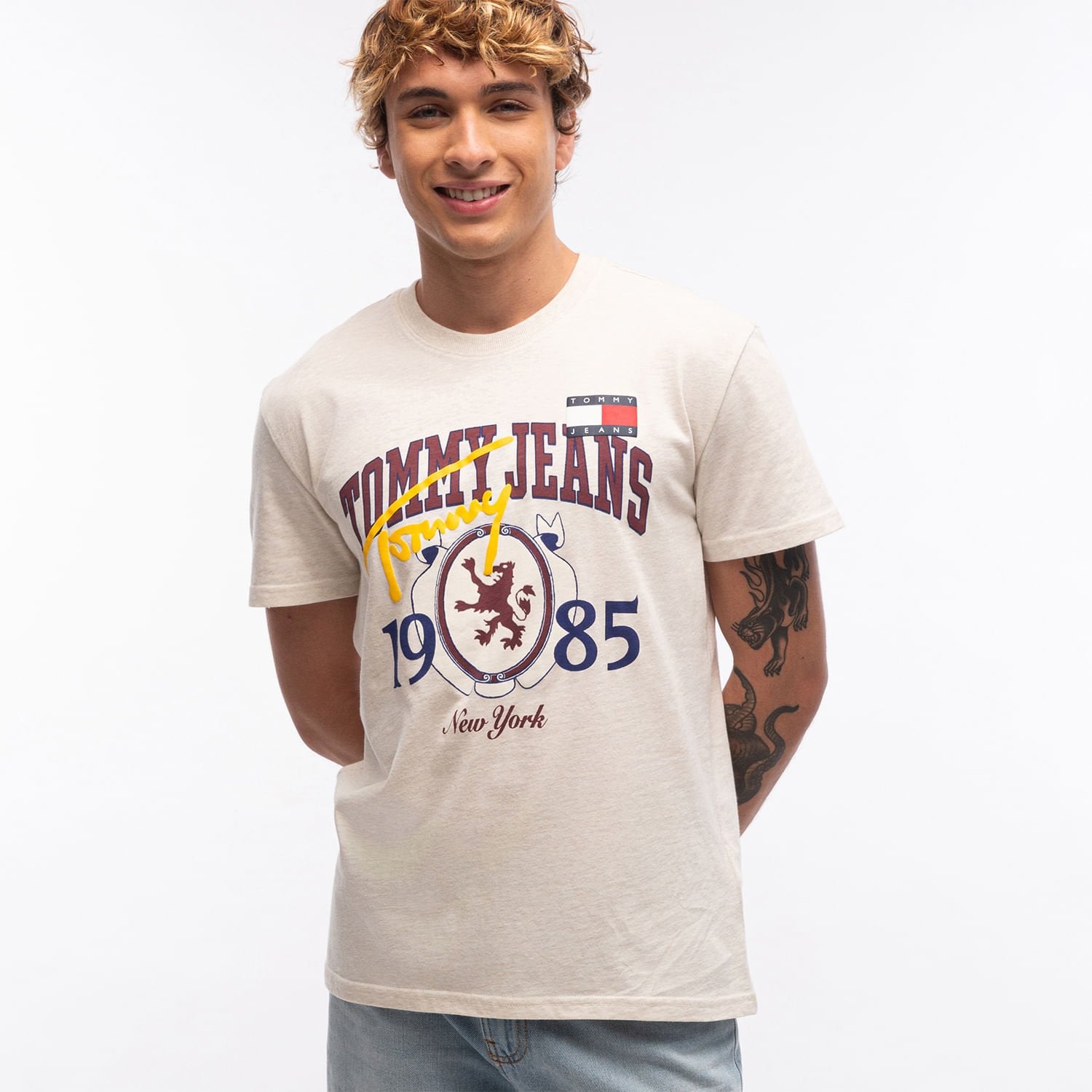 Tommy Jeans – Men's Varsity Graphic T-Shirt