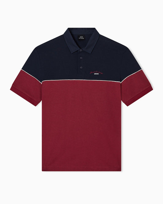 Armani Exchange – Men's Colour-Block Polo Shirt