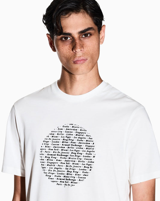 Armani Exchange – Men's Circle Print T-Shirt