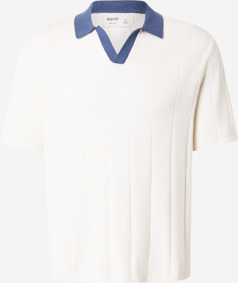 Hollister – Men's Knitted Polo Shirt