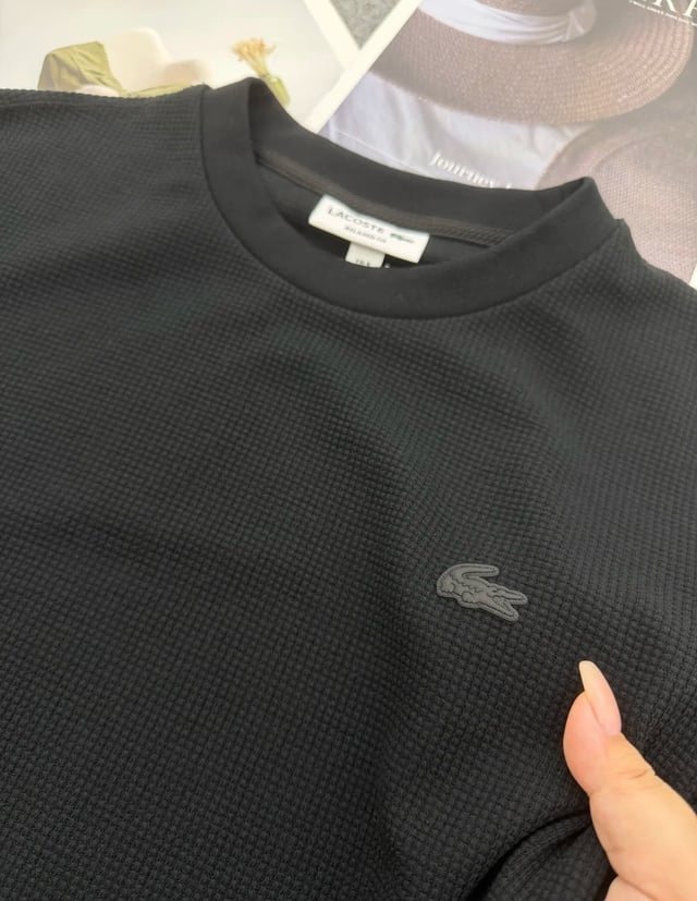 Lacoste – Men's Waffle Knit T-Shirt