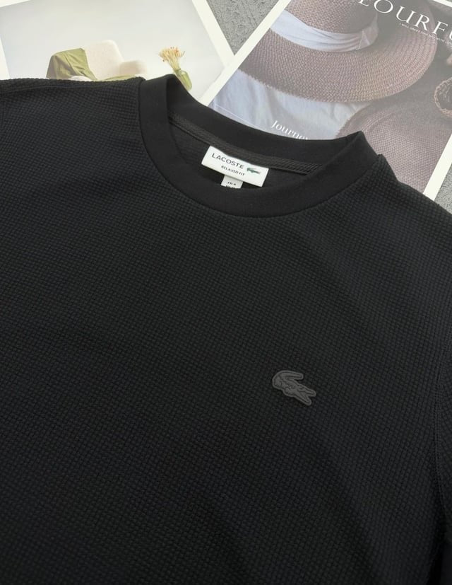 Lacoste – Men's Waffle Knit T-Shirt