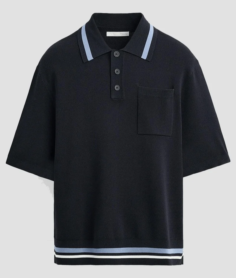 Zara – Men's Striped Polo Shirt
